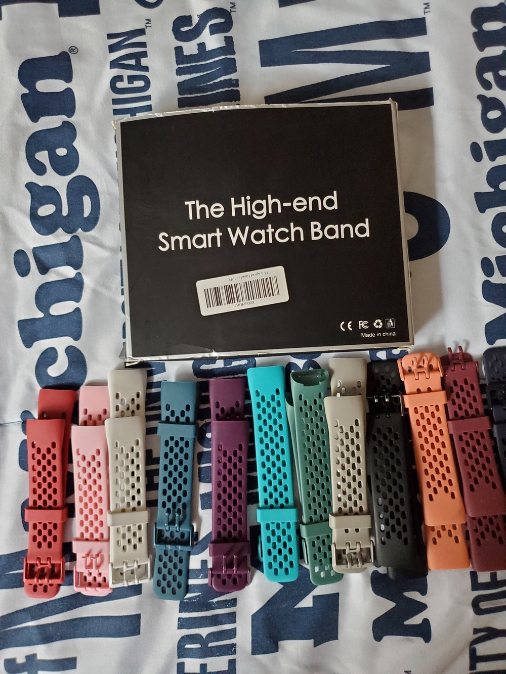 High-End Silicone Smart Watch Bands – Multi-Color Pack (Fitbit Charge 5)